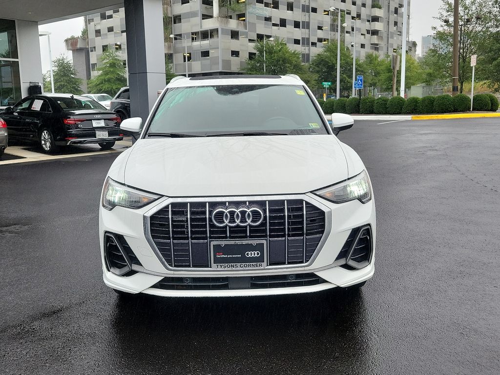 Certified 2021 Audi Q3 S Line Premium with VIN WA1DECF38M1082561 for sale in Vienna, VA