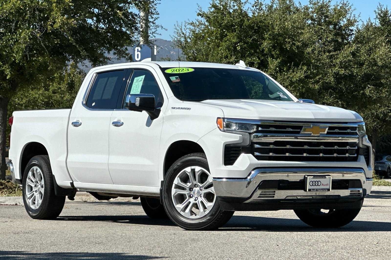 Used 2023 Chevrolet Silverado 1500 LTZ with VIN 2GCPAEED9P1105252 for sale in Valencia, CA