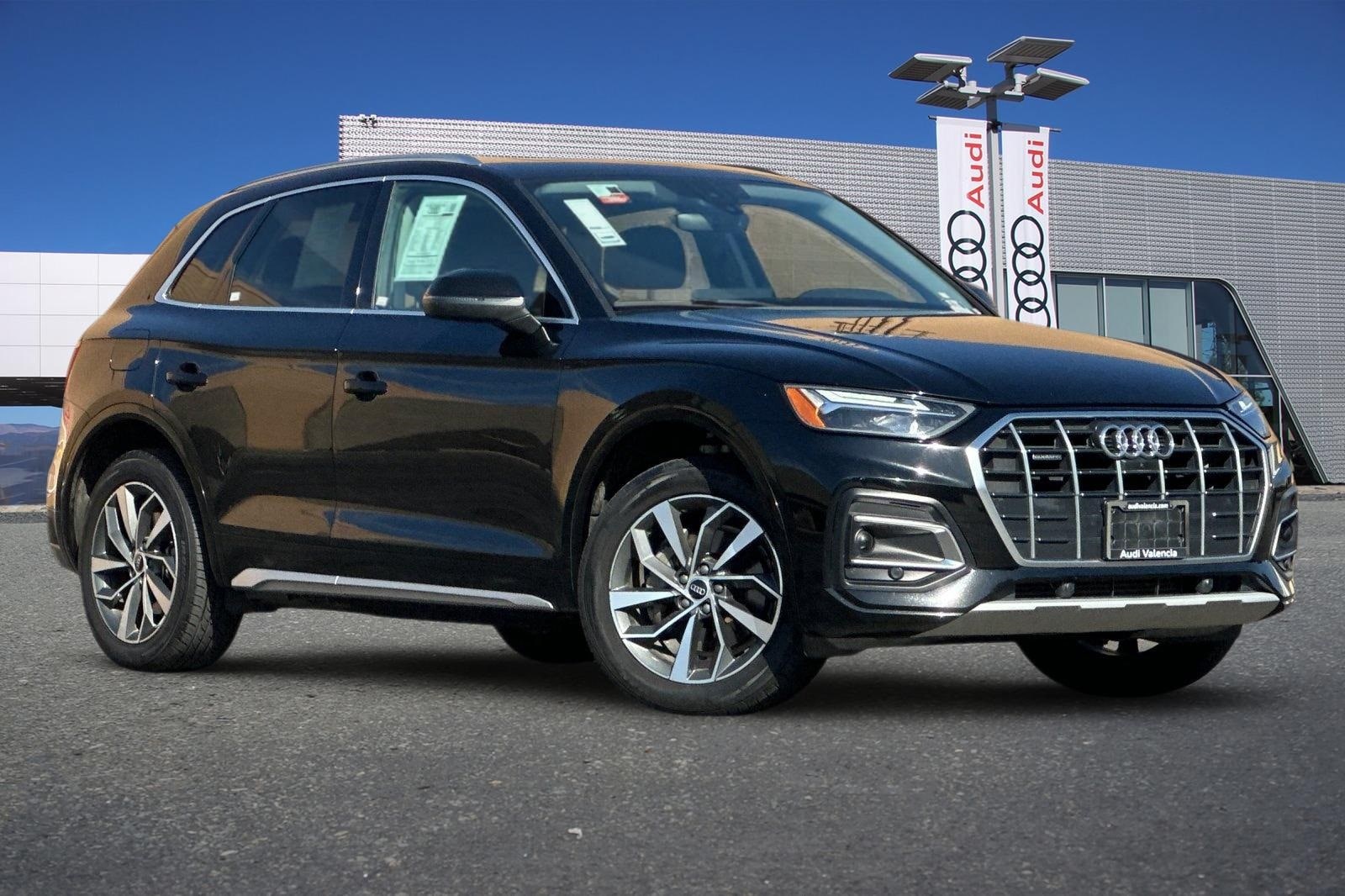 Used 2021 Audi Q5 Premium Plus with VIN WA1BAAFY9M2123275 for sale in Valencia, CA