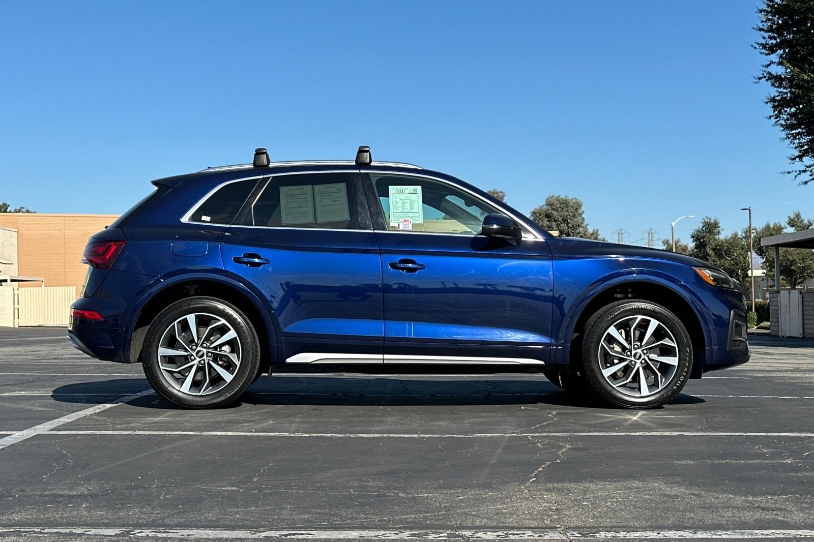 Certified 2021 Audi Q5 Premium Plus with VIN WA1BAAFY2M2020943 for sale in Valencia, CA