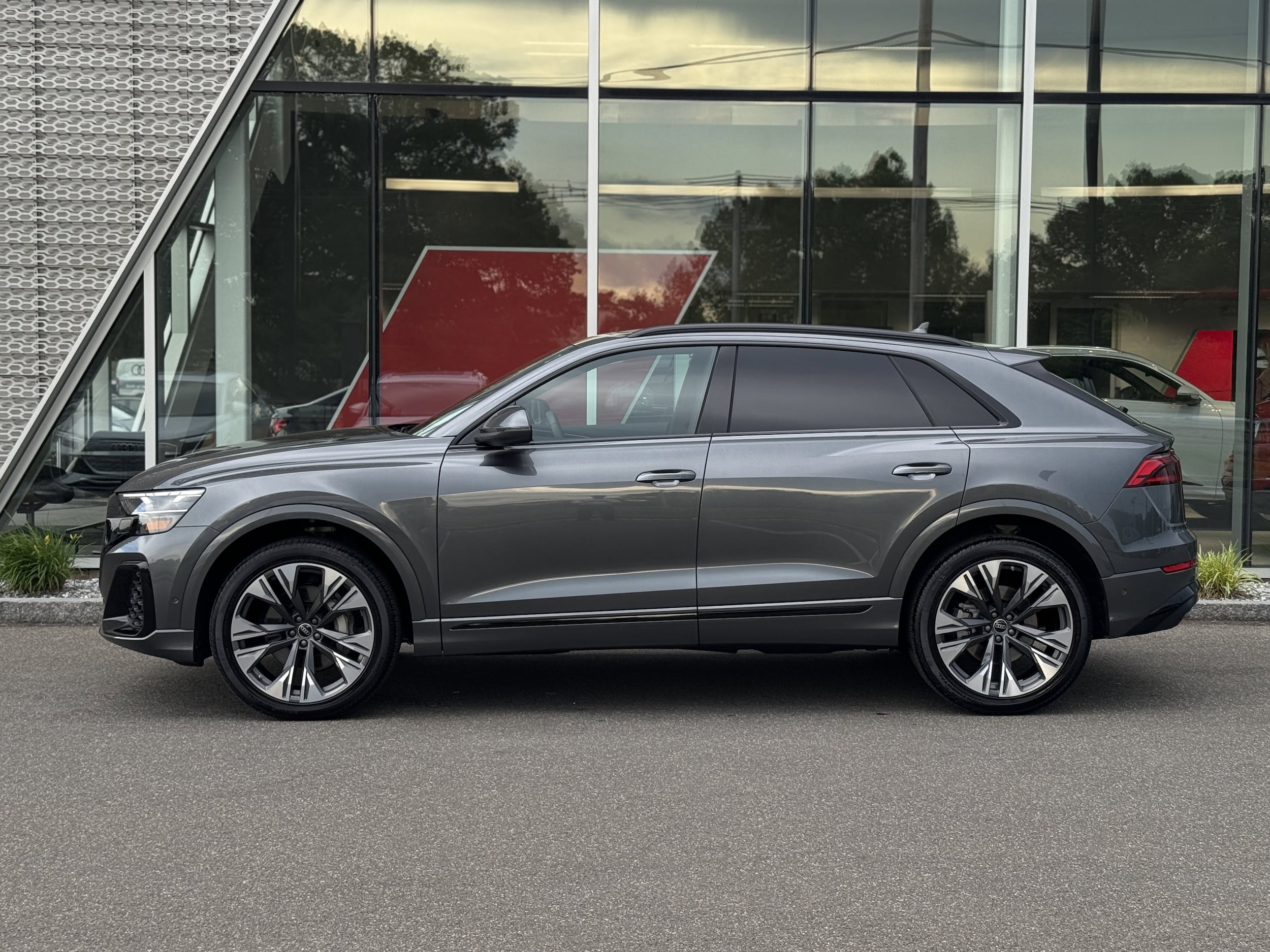 Certified 2025 Audi Q8 Premium Plus with VIN WA1EVBF19SD007702 for sale in Wallingford, CT