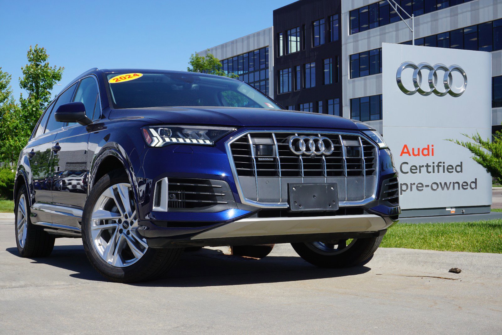 Certified 2024 Audi Q7 Premium Plus with VIN WA1LXBF76RD005258 for sale in Omaha, NE