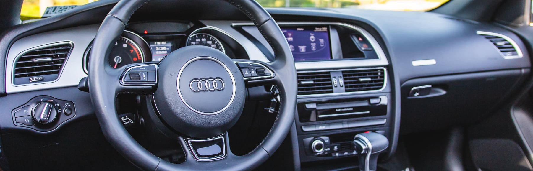 Audi interior cockpit