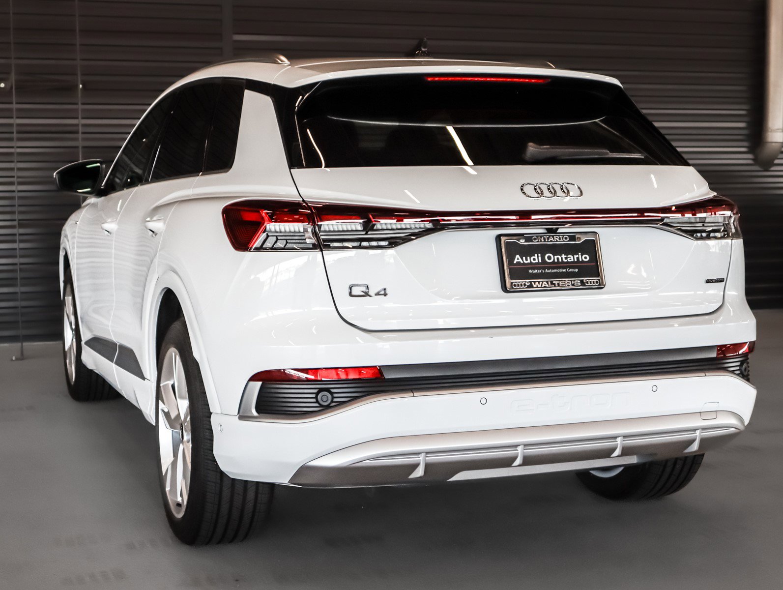 Certified 2023 Audi Q4 e-tron Premium Plus with VIN WA1L2BFZ3PP045972 for sale in Ontario, CA