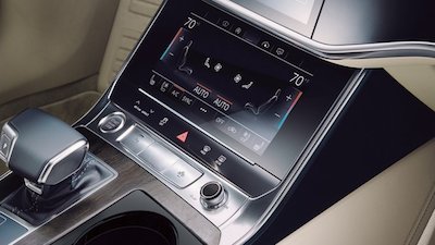 Audi A6 temperature control