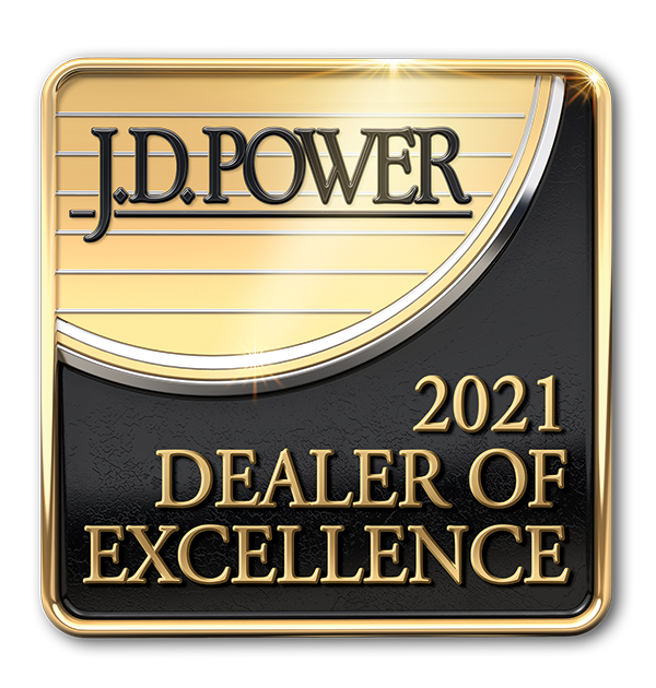 J.D. Power 2021 Dealer of Excellence award