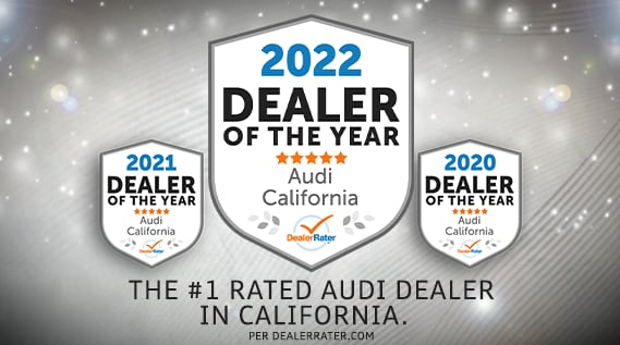 Audi DealerRater Dealer of the Year in CA