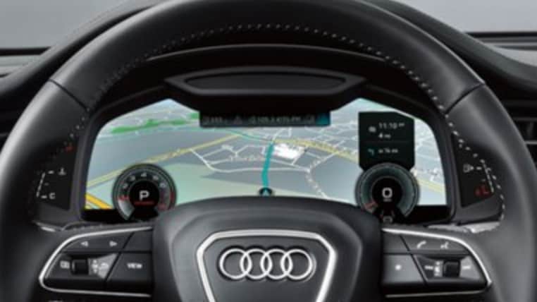 Standard Audi virtual cockpit