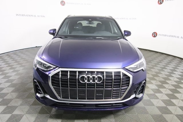 Certified 2023 Audi Q3 S Line Premium Plus with VIN WA1EECF37P1138403 for sale in Tinley Park, IL
