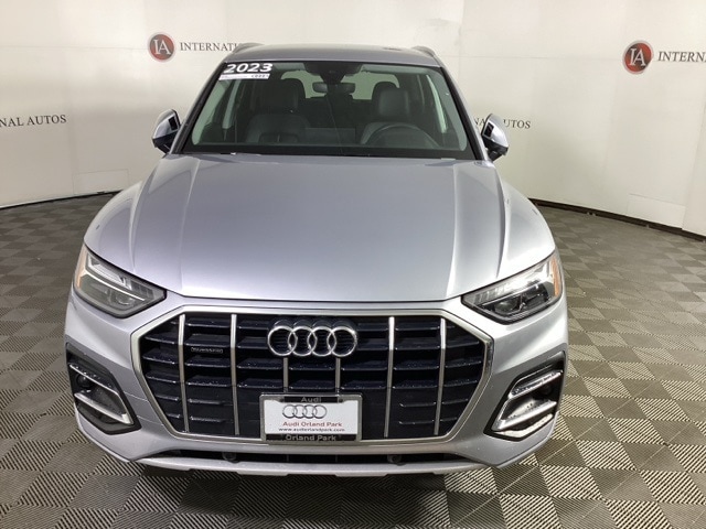 Used 2023 Audi Q5 Premium with VIN WA1ABAFY2P2184335 for sale in Tinley Park, IL