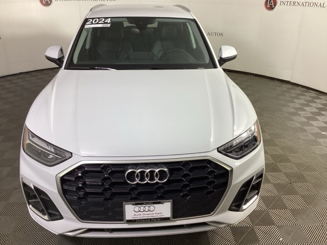 Used 2024 Audi Q5 Premium with VIN WA1GAAFY0R2003443 for sale in Tinley Park, IL