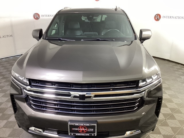 Used 2021 Chevrolet Tahoe LT with VIN 1GNSKNKD7MR455629 for sale in Tinley Park, IL