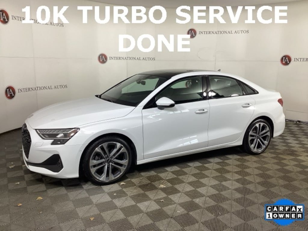Certified 2025 Audi A3 40 Premium Plus Sedan