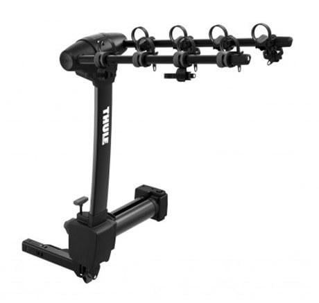 Hitch Mounted 4 Bike Carrier w/ Tip Function (Frame Mounted)