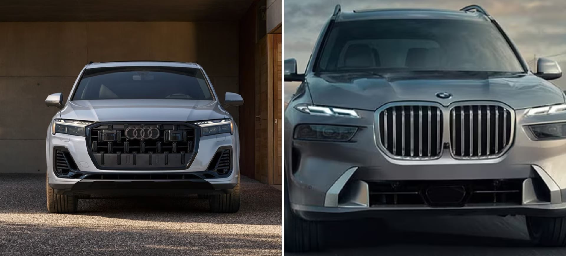 2025 Audi Q7 vs 2025 BMW X7