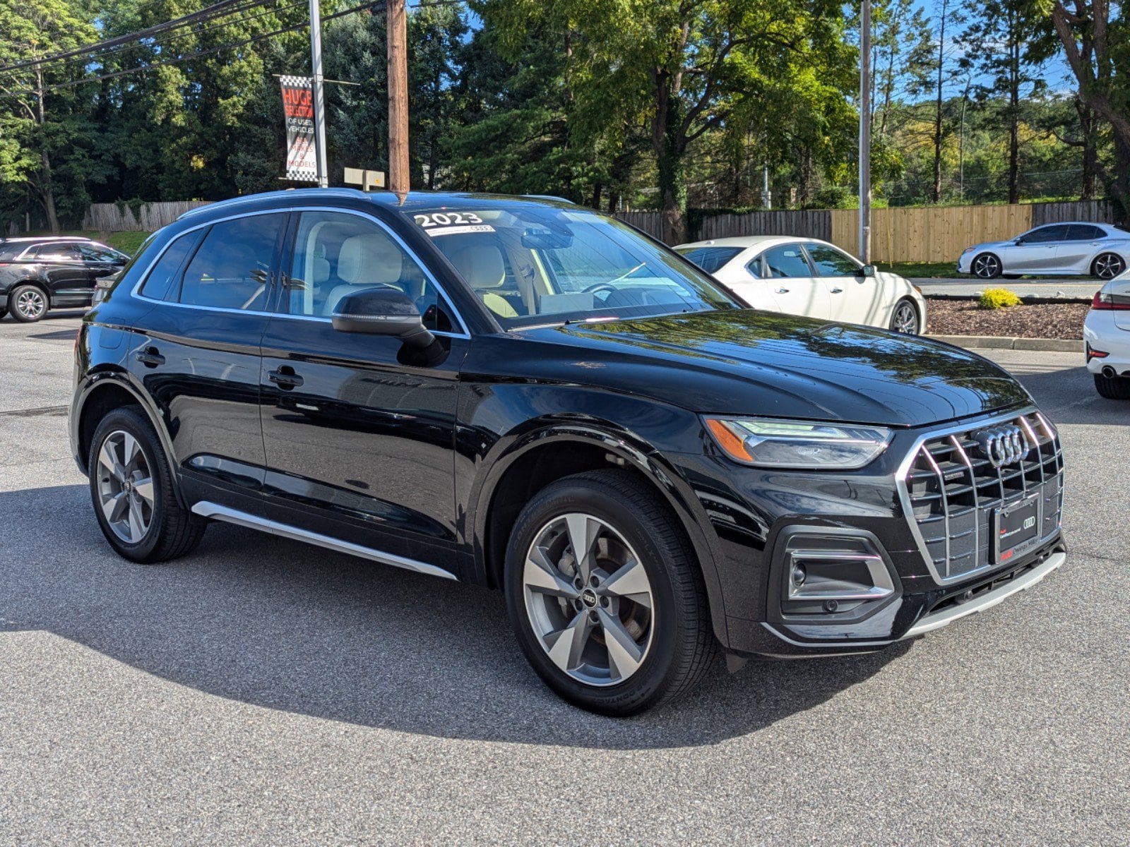 Certified 2023 Audi Q5 Premium with VIN WA1ABAFY3P2191472 for sale in Owings Mills, MD