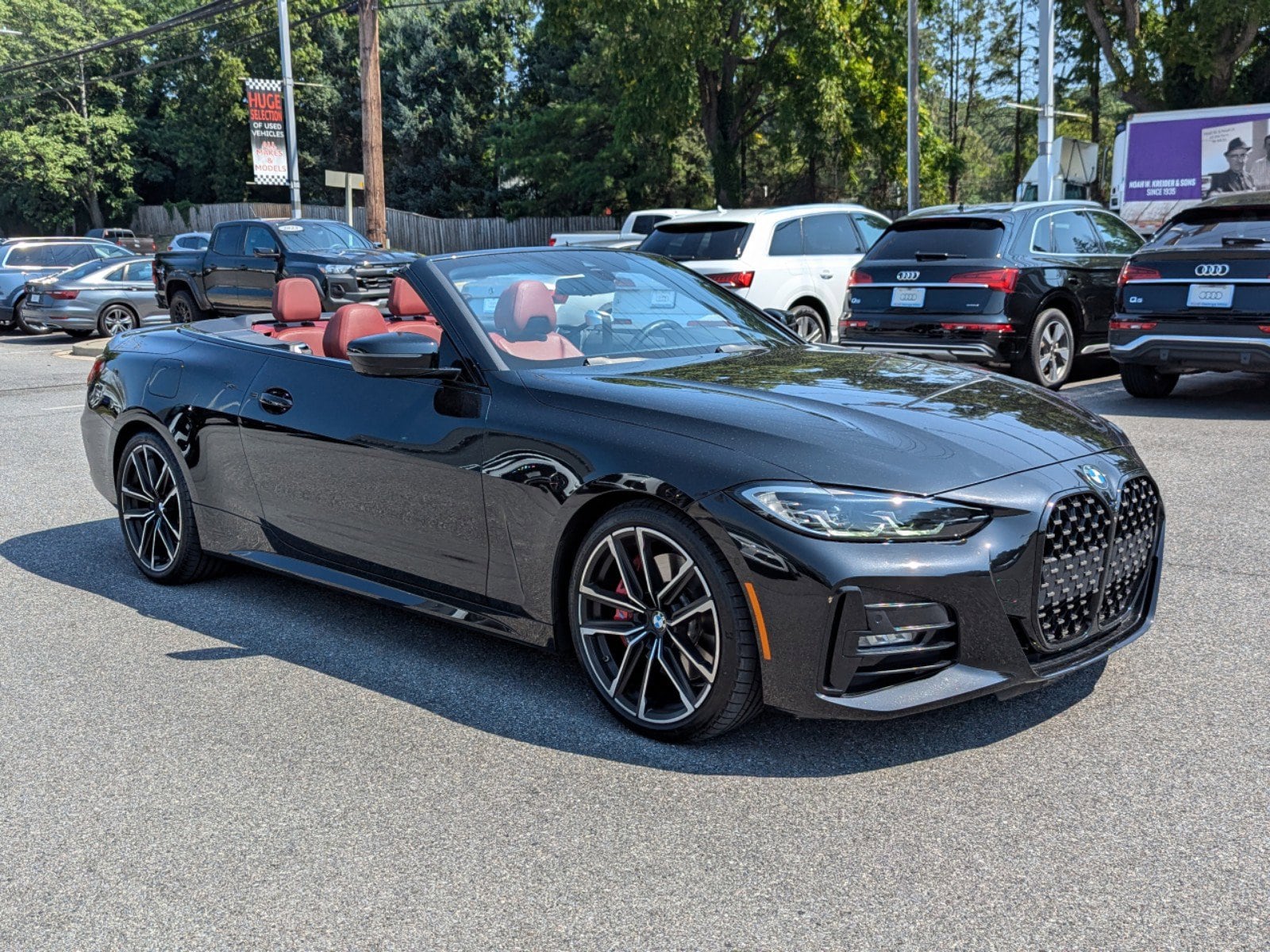 Used 2021 BMW 4 Series 430i with VIN WBA23AT08MCH30308 for sale in Owings Mills, MD