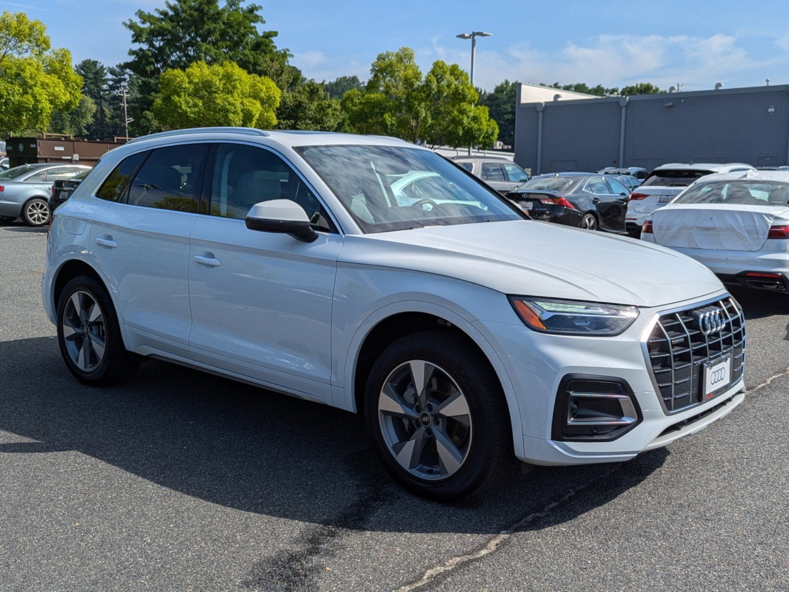 Certified 2024 Audi Q5 Premium with VIN WA1ABAFY3R2038254 for sale in Owings Mills, MD