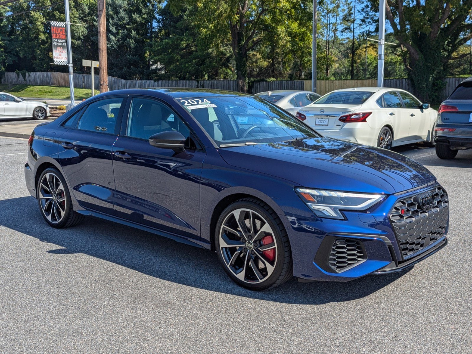 Certified 2024 Audi S3 Premium Plus with VIN WAUH3DGY6RA050161 for sale in Owings Mills, MD