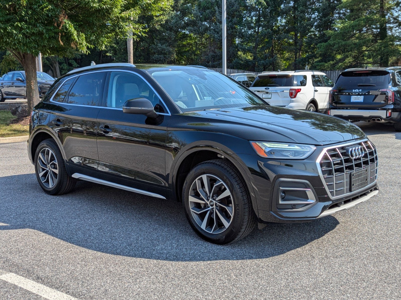Used 2021 Audi Q5 Premium with VIN WA1AAAFY4M2055723 for sale in Owings Mills, MD