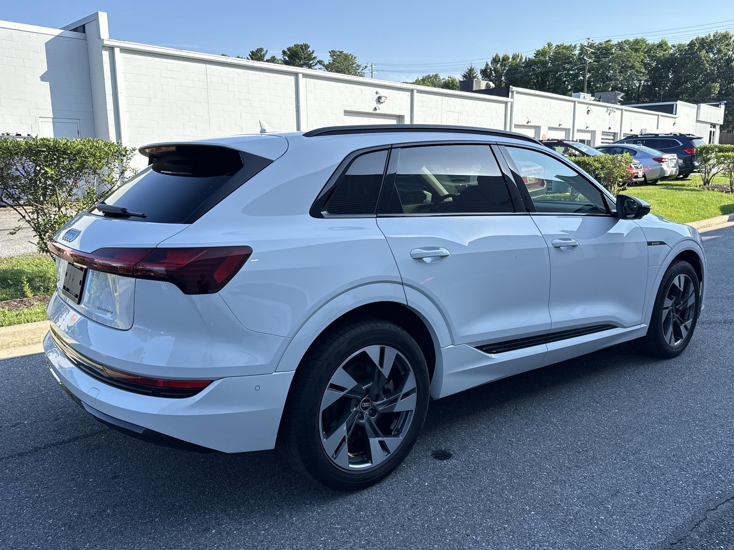 Used 2021 Audi e-tron Premium with VIN WA1AAAGE3MB009708 for sale in Charlotte, NC