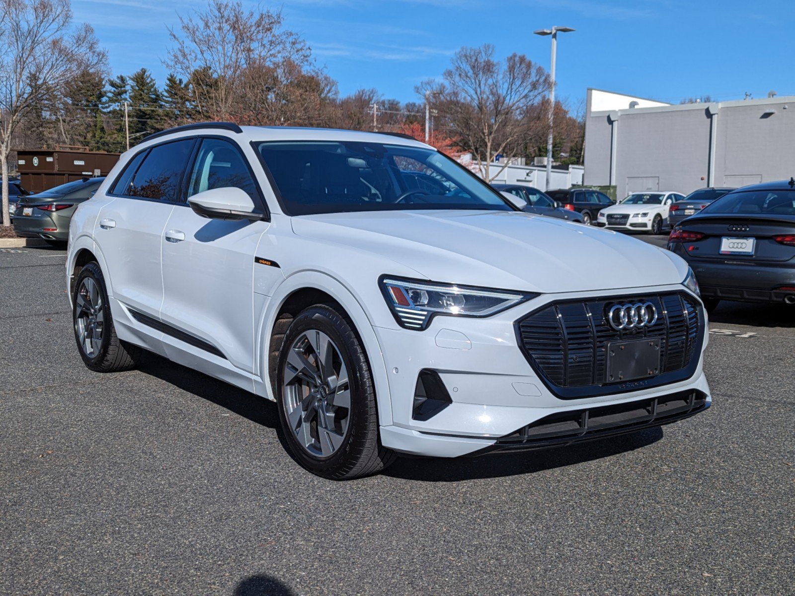 Used 2021 Audi e-tron Premium with VIN WA1AAAGE5MB023142 for sale in Charlotte, NC