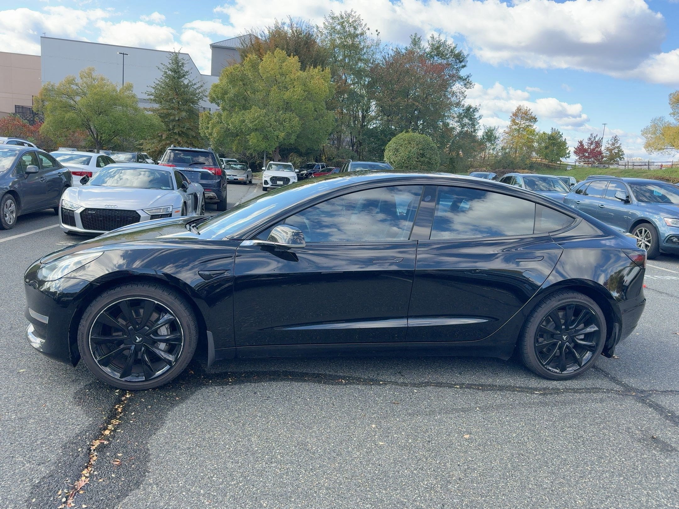 Used 2019 Tesla Model 3 Long Range with VIN 5YJ3E1EB0KF406685 for sale in Owings Mills, MD