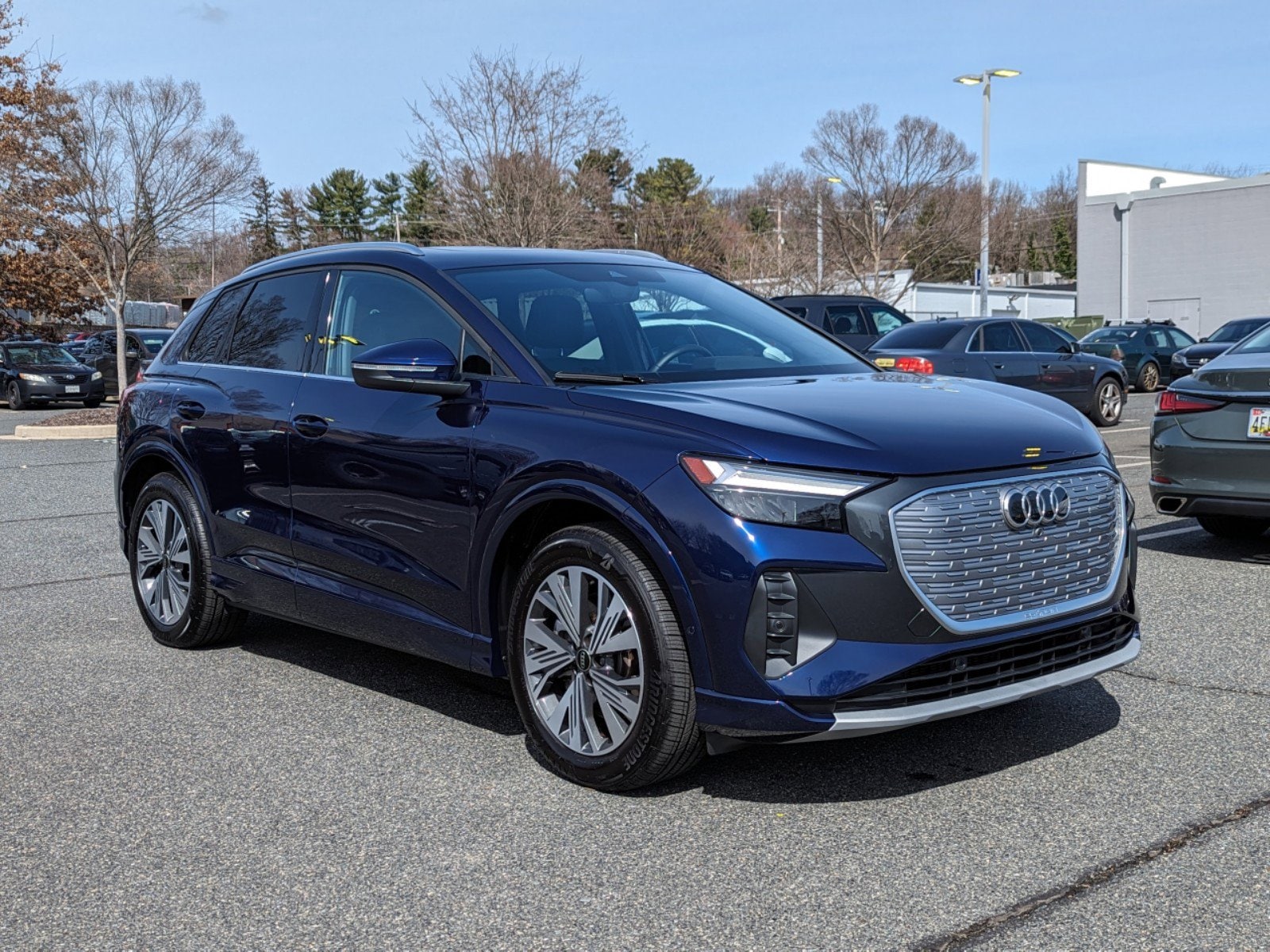 Used 2023 Audi Q4 e-tron Premium Plus with VIN WA1BCBFZ3PP028002 for sale in Owings Mills, MD
