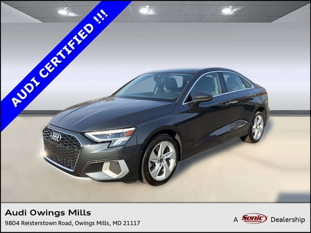 Certified 2024 Audi A3 40 Premium Sedan