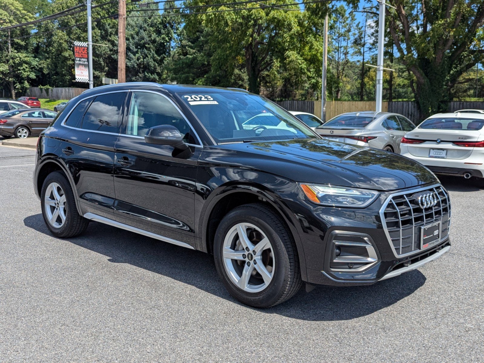 Certified 2023 Audi Q5 Premium with VIN WA1ABAFY6P2140855 for sale in Owings Mills, MD