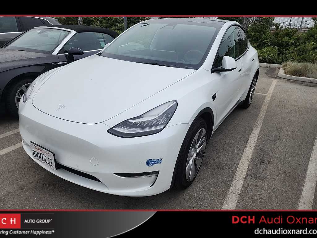 2021 Tesla Model Y Long Range Hero Image