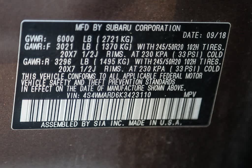 Thumbnail: 2019 Subaru Ascent - 22