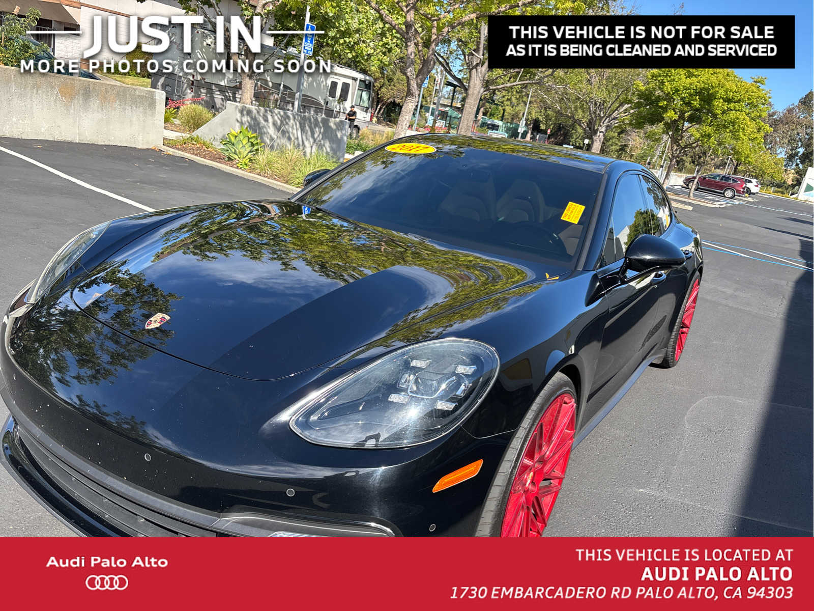 Used 2017 Porsche Panamera Base with VIN WP0AA2A74HL101027 for sale in Palo Alto, CA