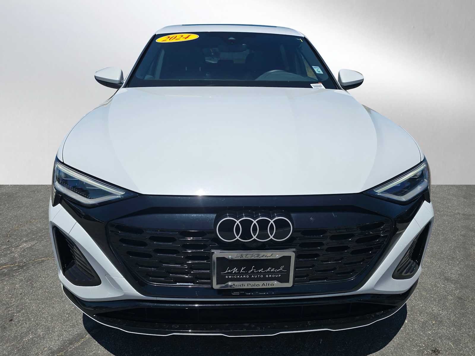 Certified 2024 Audi Q8 Sportback e-tron Premium with VIN WA1BAAGE1RB035672 for sale in Palo Alto, CA