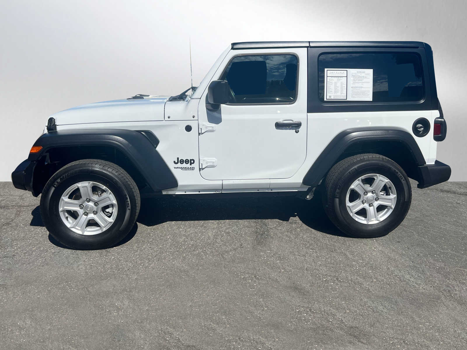 Used 2021 Jeep Wrangler Sport S with VIN 1C4GJXAN9MW756217 for sale in Palo Alto, CA