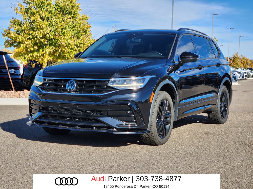 2022 Volkswagen Tiguan 2.0T SE R-LINE BLACK SUV Slide 2