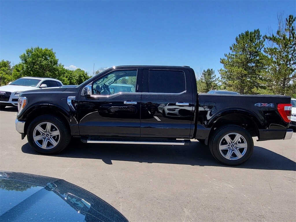 Used 2023 Ford F-150 Lariat with VIN 1FTFW1E50PKE51494 for sale in Parker, CO