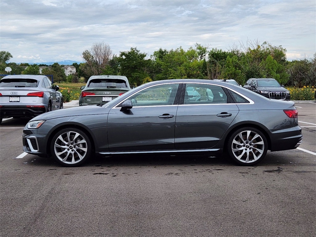 Certified 2023 Audi A4 Premium Plus with VIN WAUEAAF48PN022938 for sale in Parker, CO