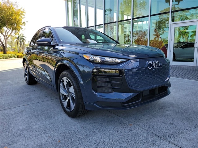 Used 2025 Audi Q6 e-tron quattro Premium Plus with VIN WA124BGF4SA015742 for sale in Pembroke Pines, FL