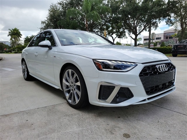 Used 2021 Audi A4 Premium Plus with VIN WAUEAAF40MN004736 for sale in Pembroke Pines, FL