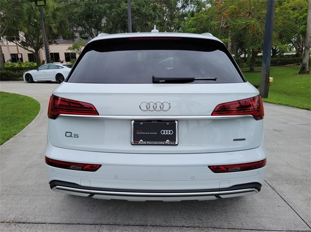 Certified 2024 Audi Q5 Premium with VIN WA1ABAFY6R2019746 for sale in Pembroke Pines, FL