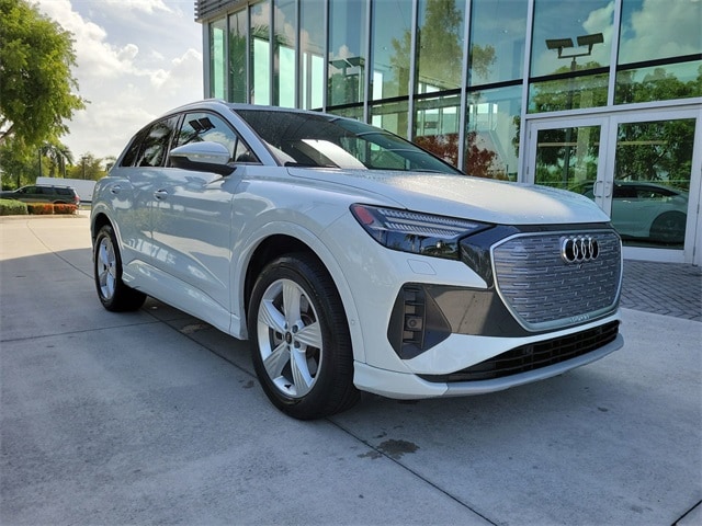 Used 2022 Audi Q4 e-tron Prestige with VIN WA1J2BFZ7NP054954 for sale in Pembroke Pines, FL