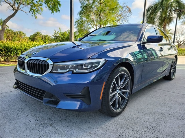 Used 2021 BMW 3 Series 330i with VIN 3MW5R7J07M8B70674 for sale in Pembroke Pines, FL