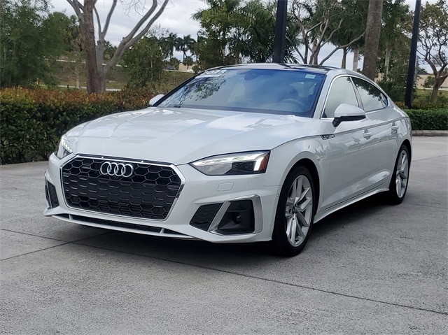 Certified 2023 Audi A5 Sportback Prestige with VIN WAUEACF55PA020530 for sale in Pembroke Pines, FL