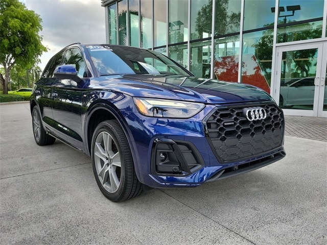 Certified 2025 Audi Q5 Premium with VIN WA1GAAFY5S2024889 for sale in Pembroke Pines, FL
