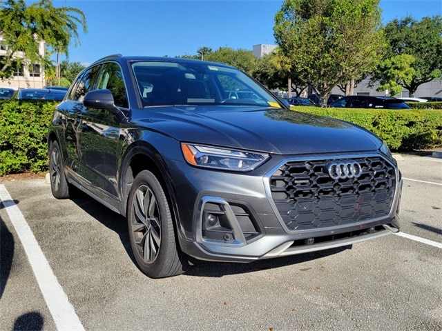 Used 2022 Audi Q5 Premium with VIN WA1GAAFY2N2031139 for sale in Pembroke Pines, FL