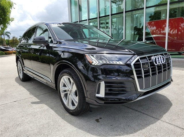 Certified 2023 Audi Q7 Premium Plus with VIN WA1LXBF71PD021249 for sale in Pembroke Pines, FL