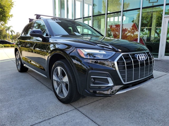 Certified 2024 Audi Q5 Premium Plus with VIN WA1BBAFY5R2034159 for sale in Pembroke Pines, FL