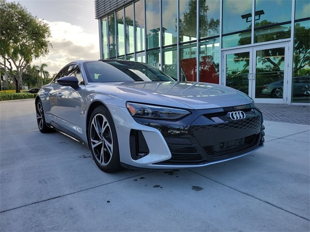 Used 2022 Audi e-tron GT Prestige with VIN WAUEJBFW2N7001480 for sale in Davie, FL