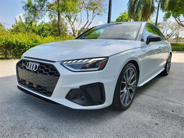 Certified 2021 Audi S4 Premium Plus with VIN WAUB4AF43MA015232 for sale in Pembroke Pines, FL